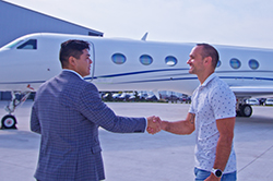 Negotiating aircraft sale