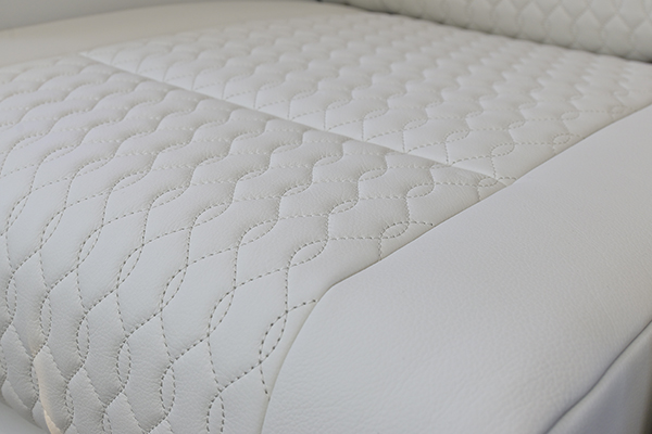 custom decorative stitching by Duncan Aviation