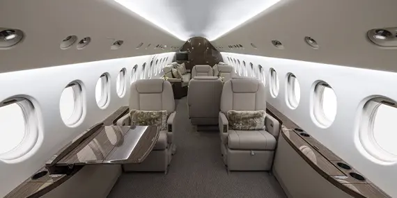 Refurbished Falcon 900EX Private Jet