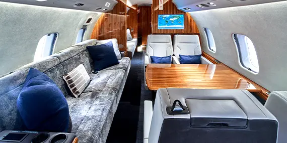 Bombardier Global Express Interior Refurbishment