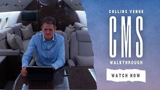 Complete Collins Venue CMS Walkthrough | Falcon 900EX Cabin Upgrade