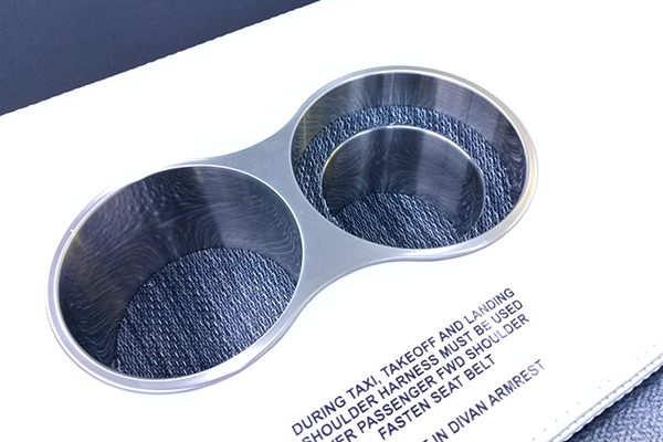 personalized cupholders by Duncan Aviation