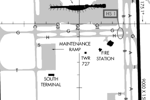  image of airport made with airport code overlay