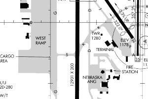  image of airport made with airport code overlay