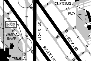  image of airport made with airport code overlay